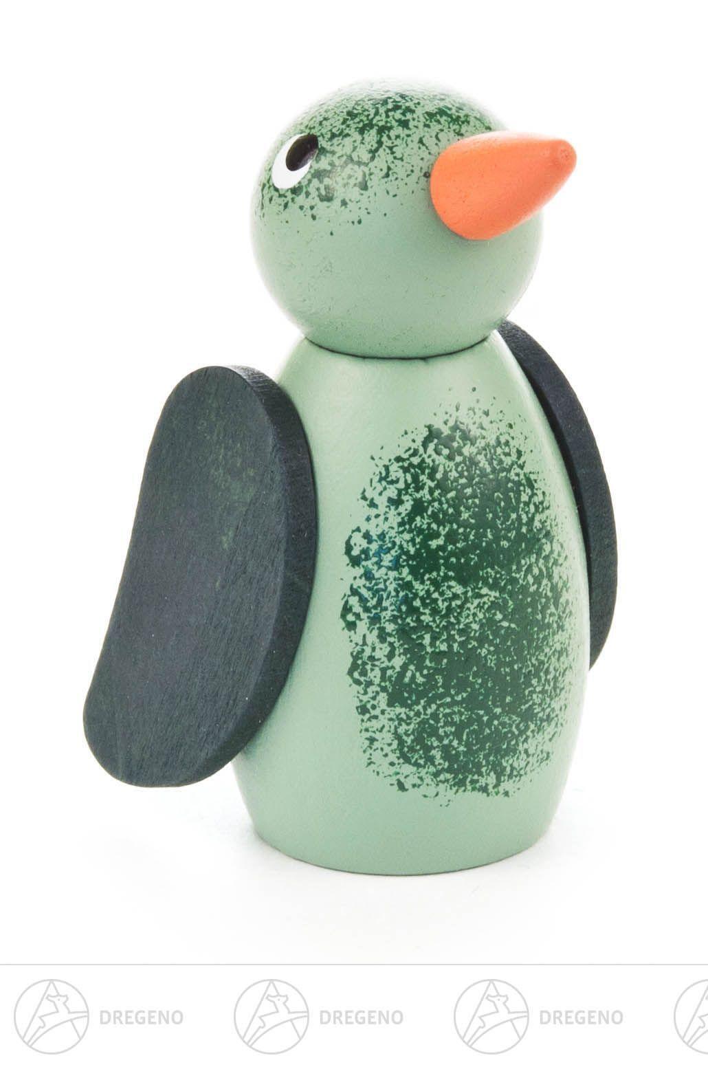 Dregeno Spielzeug Stimmungsvogel grün Höhe ca 5,5 cm NEU 222/059/2