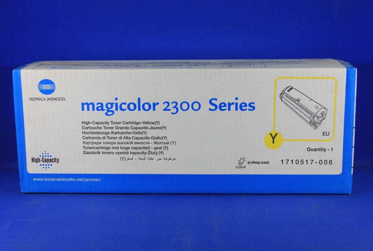 Konica Minolta 1710517-006 Magicolor 2300 Toner žltý -A