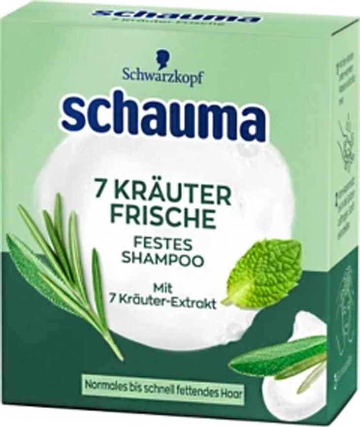 Schauma tuhý šampón 7 bylín 60g