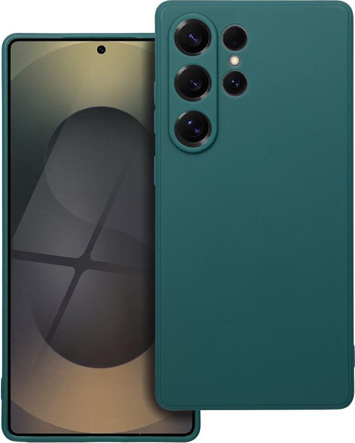 MATT kryt na mobilný telefón vhodný pre SAMSUNG S25 Ultra tmavozelený