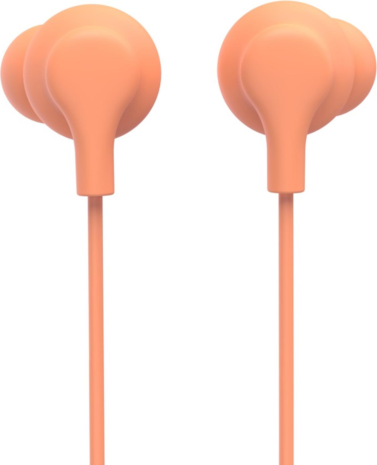 Hama Kopfhörer Curly, In-Ear USB-C Mikrofon, Orange 12940619410