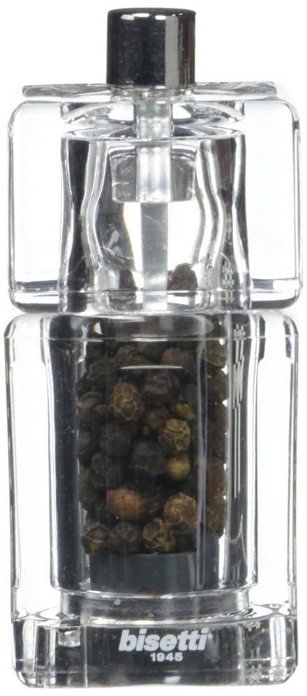 Pepper style by Bisetti srl Bisetti Pfeffermühle, Acryl, transparent, 4 cm Bisetti_839