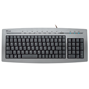 Trust 14211 Tastatur QWERTY US/NL Layout kb-1400s