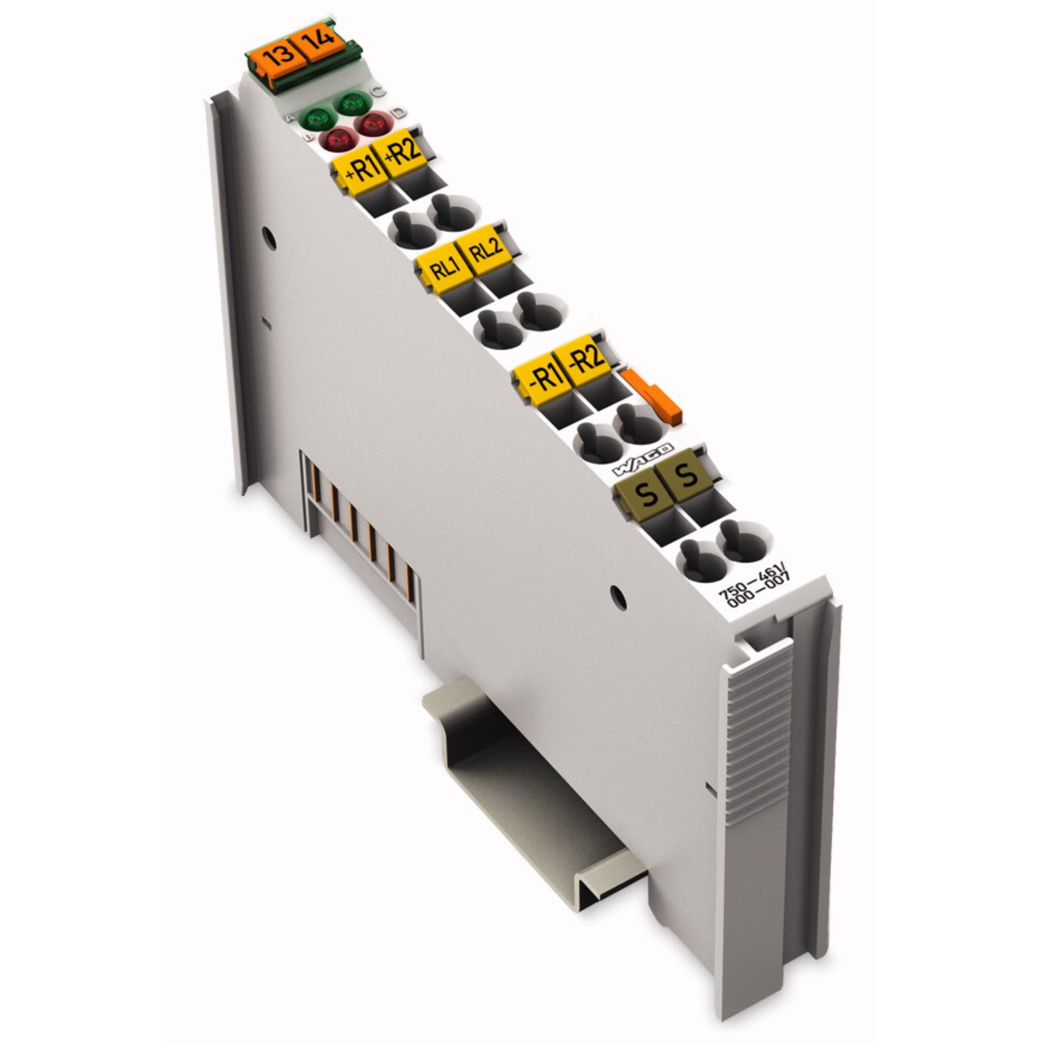 Wago 750-461/000-007, 2 Kanäle, 0,5 kV, Eingang, 320 ms, 12 x 100 x 69,8 mm, 0 - 95%