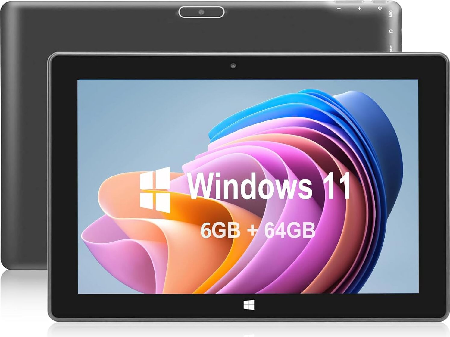 SZTPS Windows Tablet PC10 Inch 11 Intel N4020C Processor, Computer HD Touchscreen 6GB RAM + 64GB, 5000mAh Large Battery