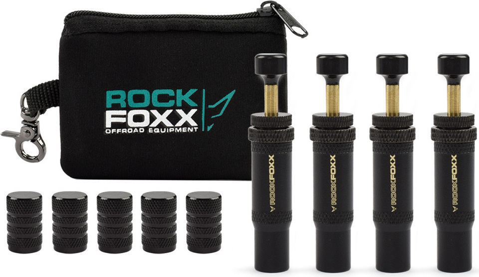 LTP Reifendruck Ablassventile, 4er Set, Ablassbereich 0,7 - 2 Bar