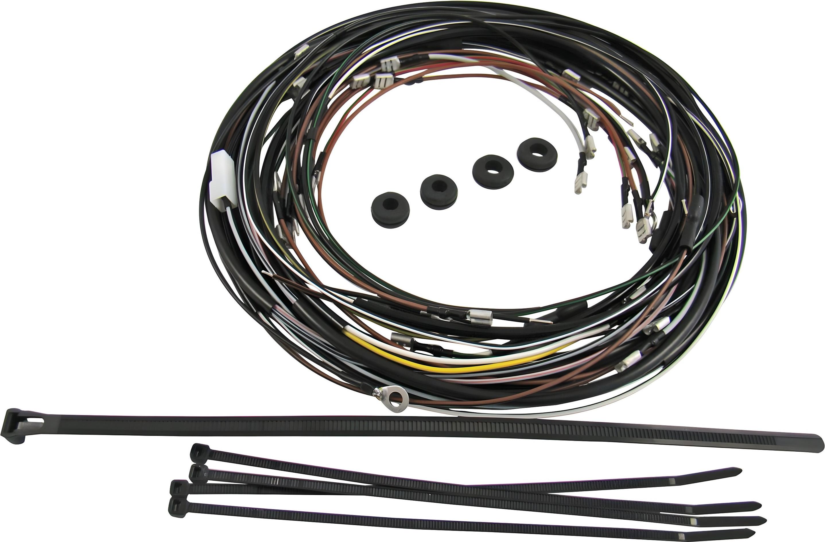 MZA Kabelbaumset S50 B, 12V-VAPE mit Schaltplan 82451-A-S