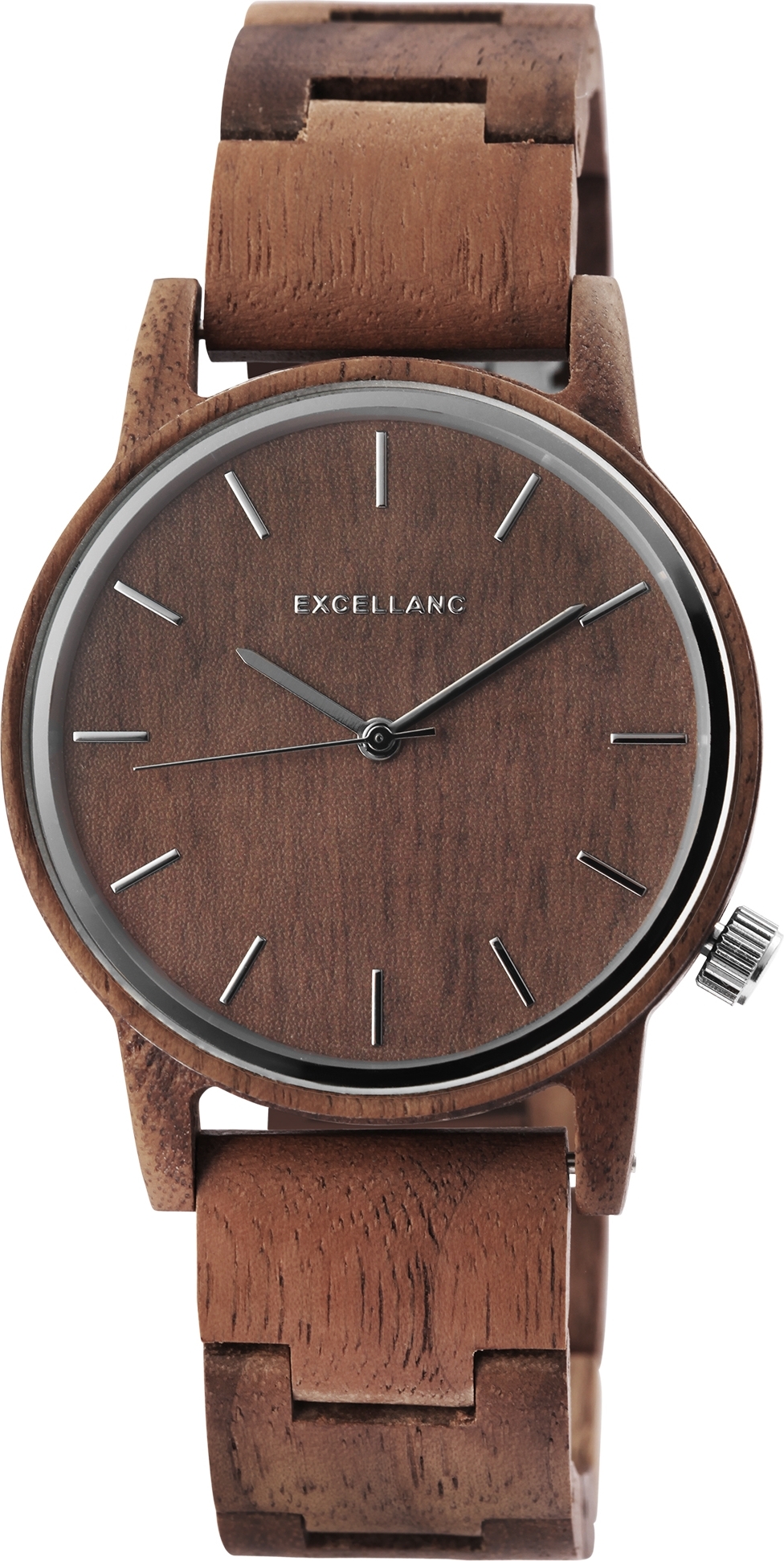 Excellanc 2800052-002 Herren-Armbanduhr aus Holz