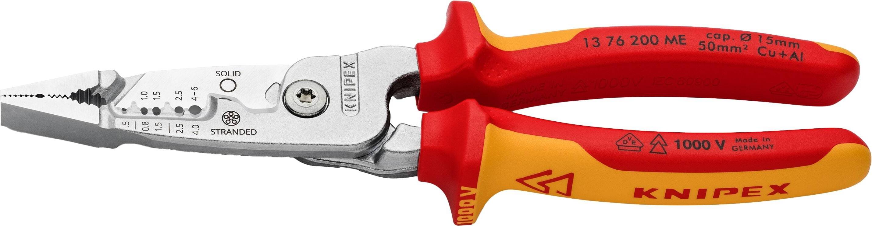 Knipex Multifunktions Elektriker Zange Kaufland de