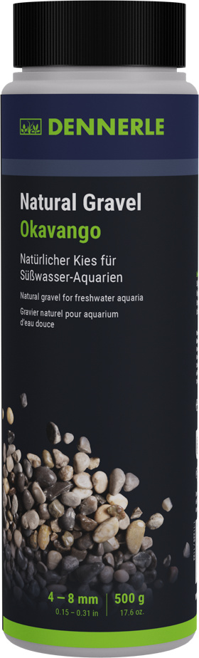 Dennerle Natural Gravel Okavango, 4 - 8 mm, 500 g 3249