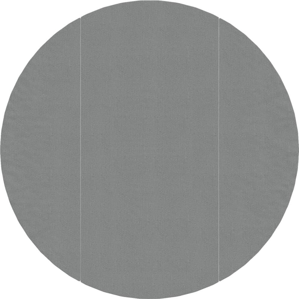 vidaXL tkanina na podlahu bazéna svetlosivá Ø306 cm polyesterová geotextília