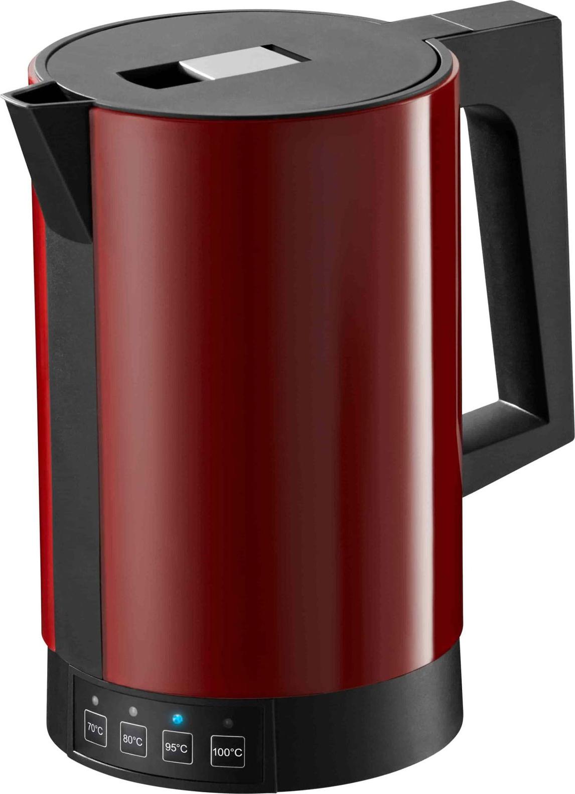 RITTERWERK Wasserkocher,2800W,1.3L.,4Temp.,kabellos,rot FONTANA 5 ROT Image