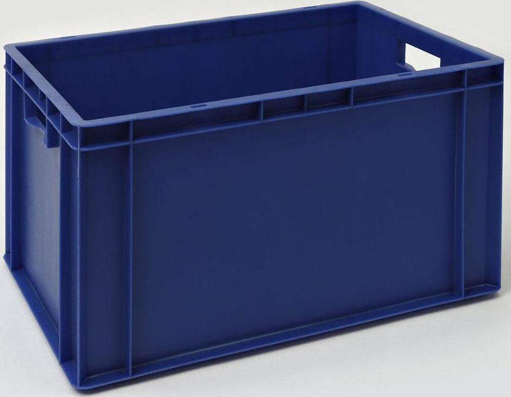 Proregal Euronormkasten, Volumen 60 l, BxTxH 600x400x320 mm, Farbe blau B9-13215-BLAU