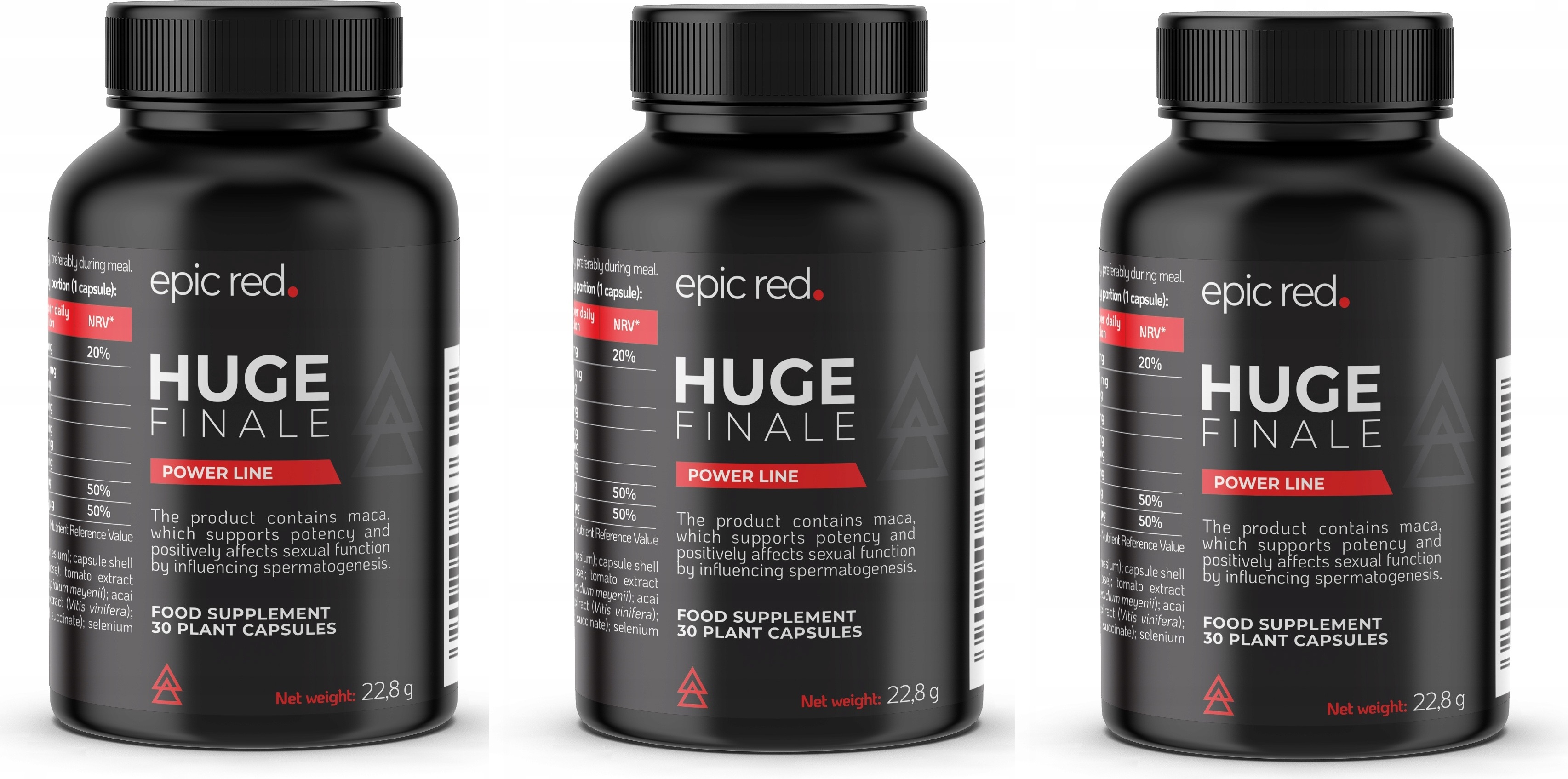 PLT Group 3X Epic Red Huge Finale Ergänzung Für Längeren Sex