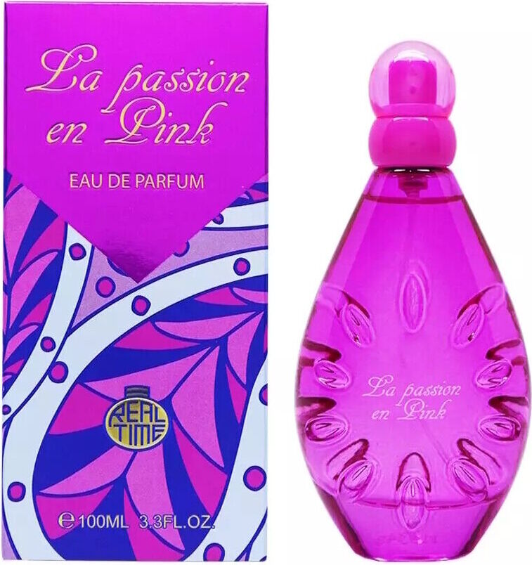 RT Eau de Parfum LA PASSION EN PINK - Dámsky parfum - sladké a ovocné tóny, - 100ml -parfumov