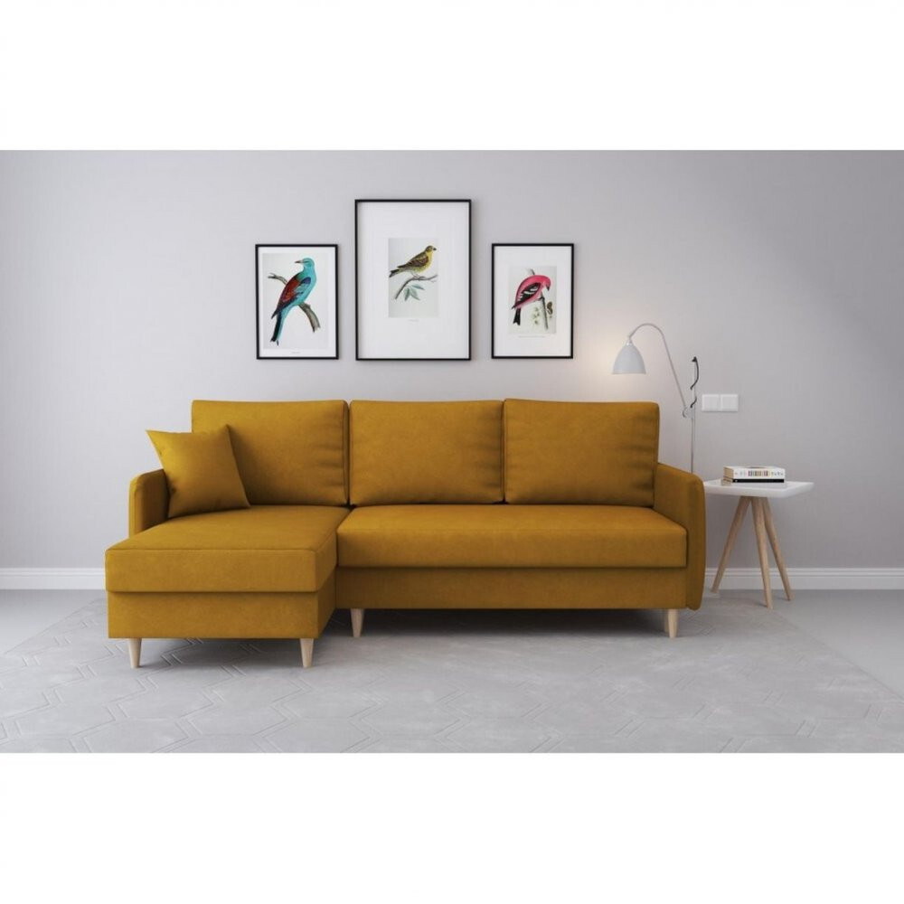 VENETI Stilvolles Sofa-Set LILY S – gelb 018-01-00017