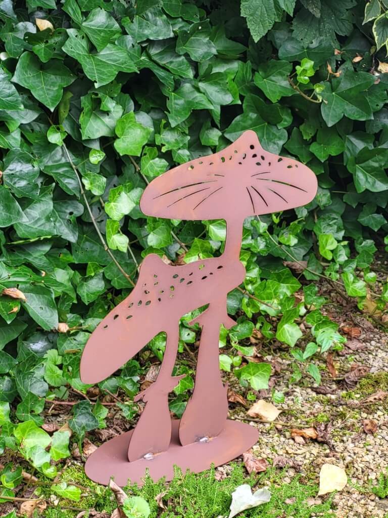 Ferrum Art Design Edelrost Fliegenpilze