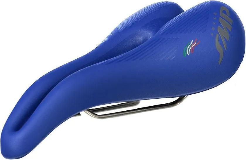 Selle Smp Trk Hybrid Sattel Blau 140 mm Herren Blau 140 mm ZSTT02HYBRIDBLSMCARD