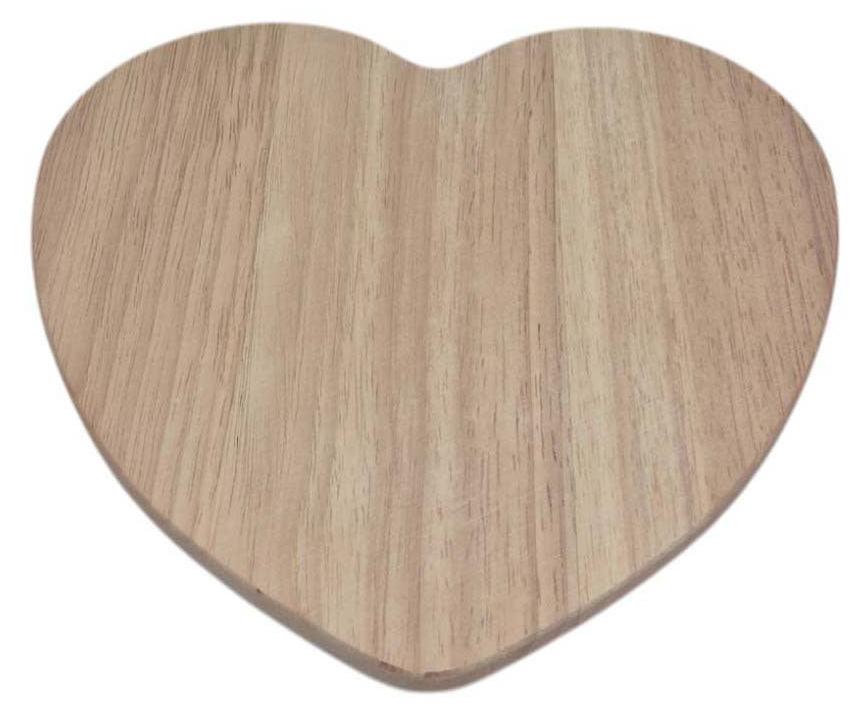 Gerkimex Playwood Brotbrett aus Holz in Herzform SL257R