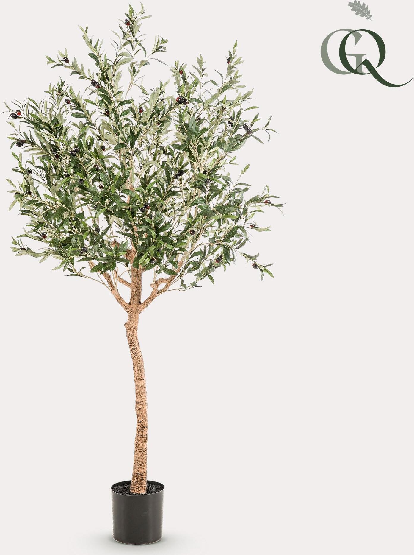 Green Boutiq Künstlicher Olivenbaum - Olea Europaea - Olivenbaum FU-6635