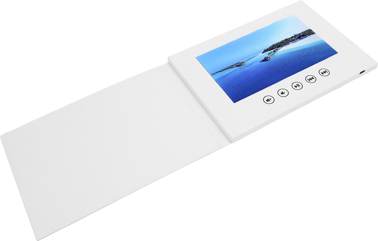 Cocosity Video -Glckwunschkarte, Elektronische Glckwunschkarte L?sst 720p Reproduktion fr die Unternehmensf?rderung zu (5 Zoll)