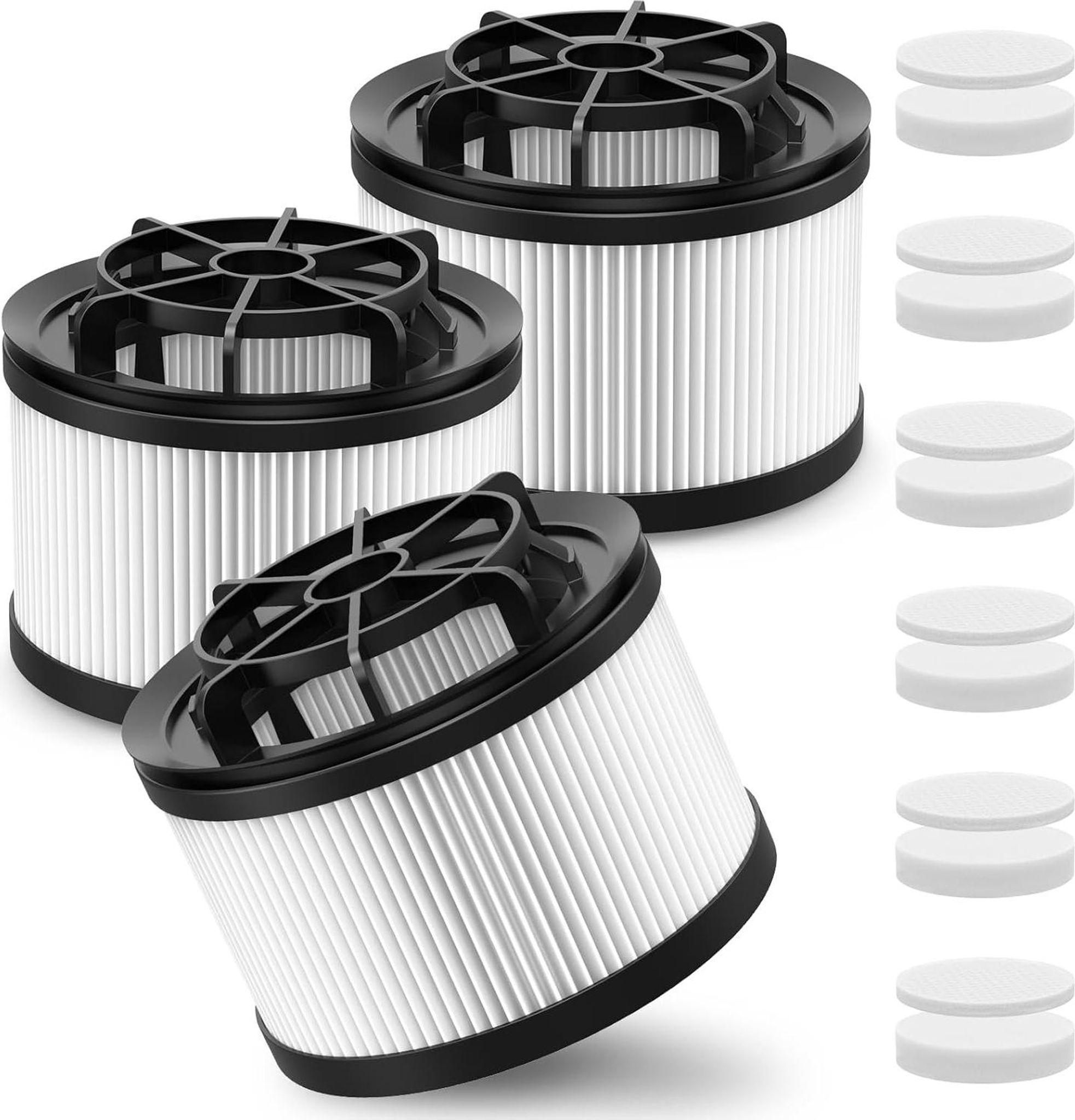 RPSTrading Kompatible Ersatzfilter für Levoit LVAC 200 Staubsauger, 3er-Pack mit Vor- und Nachmotorfilter, optimale Saugleistung RPML251220KF60