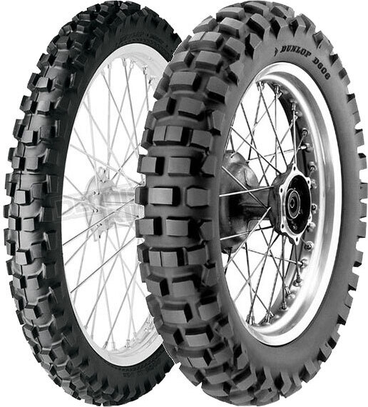 Pár pneumatík DUNLOP 90/90-21 54R + 120/90-18 65R D606