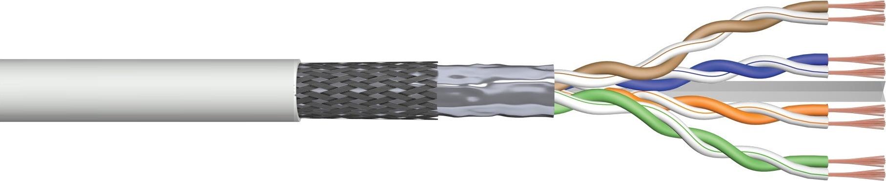 DIGITUS CAT 6 SF/UTP Twisted Pair Roh-Patchkabel DK-1633-P-1