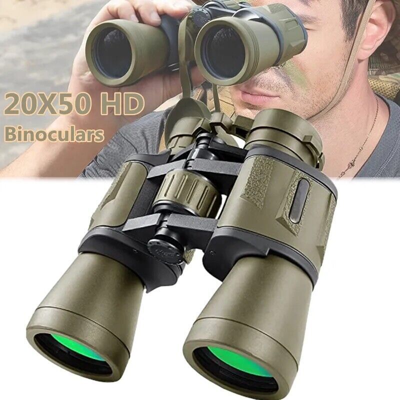 yozhiqu 1000M 20x50 HD Militär Zoom Fernglas Armee Optik Jagd Camping Fernglas