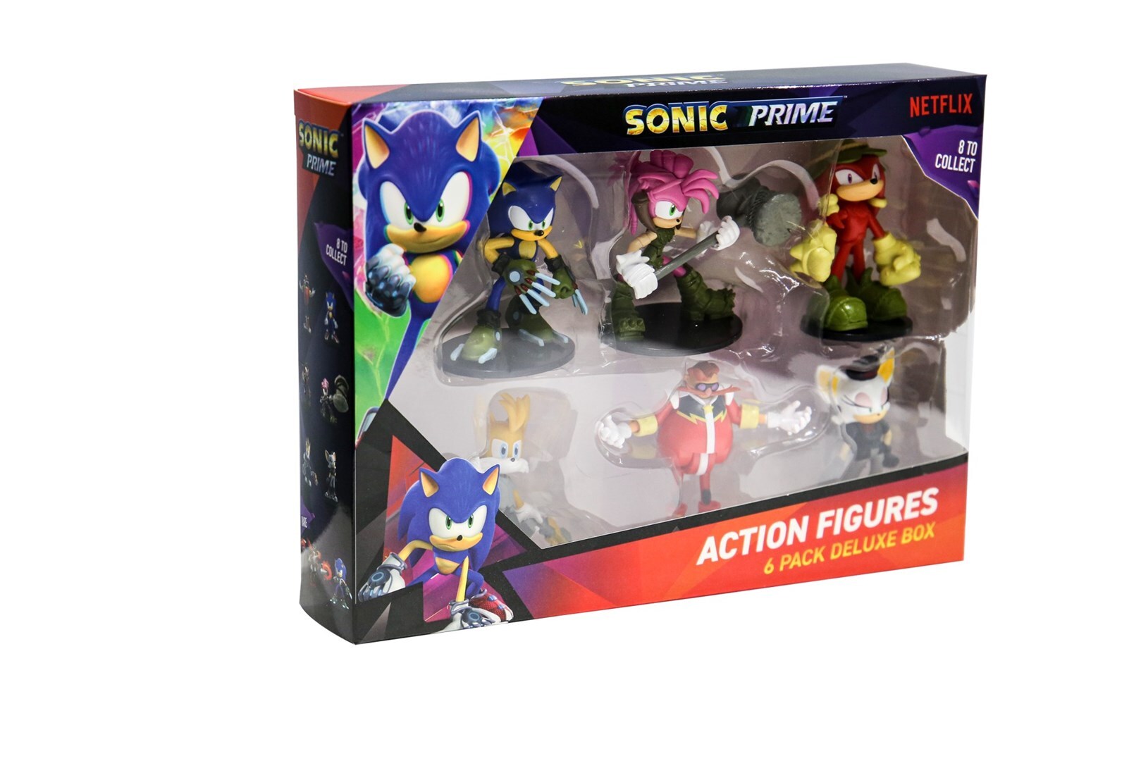 P.M.I. (PMI) Sonic Prime Actionfiguren-Set Mit 6 Mixfiguren SON6070