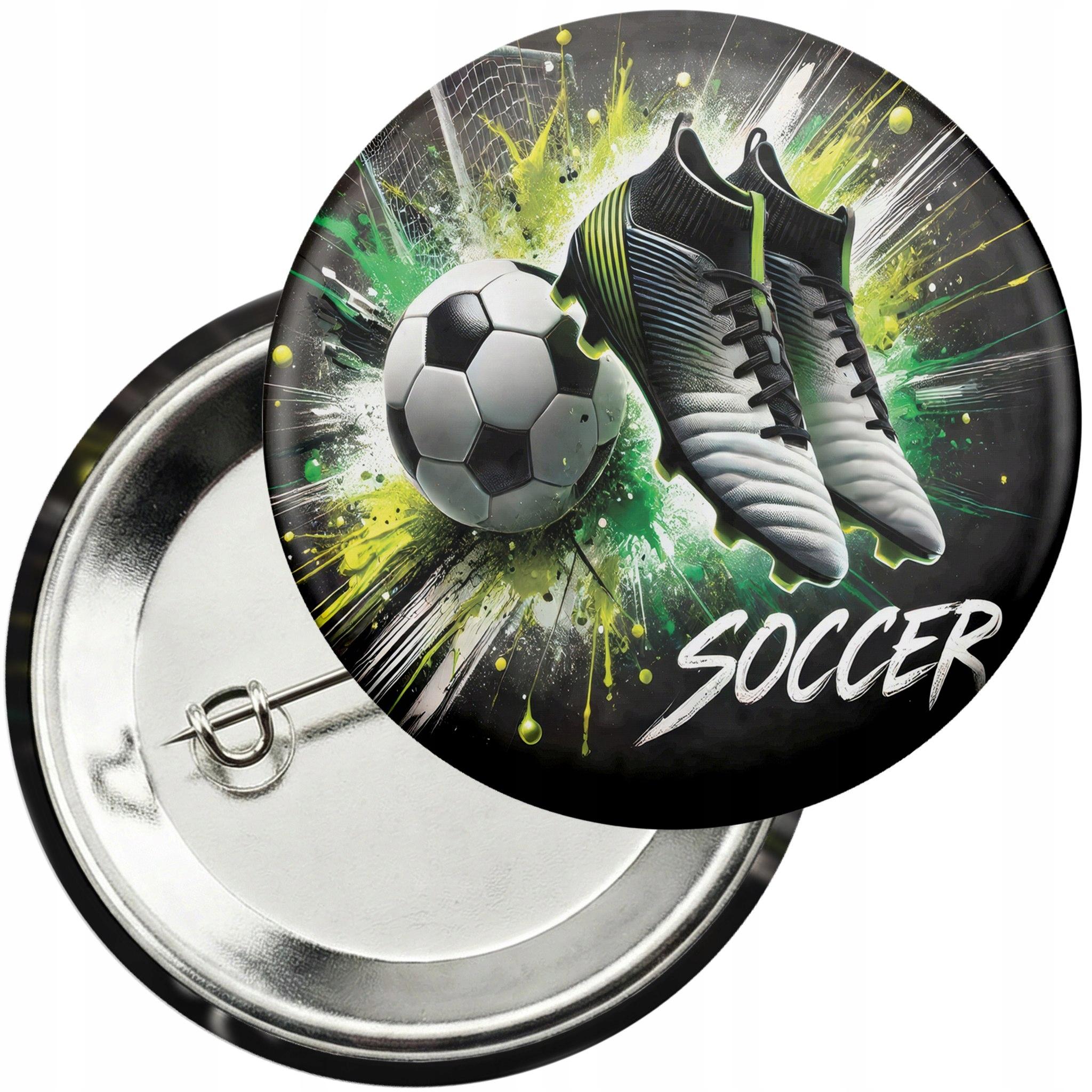 WORLD CASE Anstecker Button 59mm - Fußball Sport Team Spiel Pokal