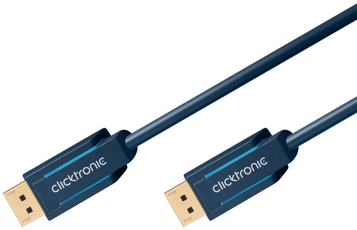 ClickTronic 40994 DisplayPort-Kabel 2 m Schwarz (40994)