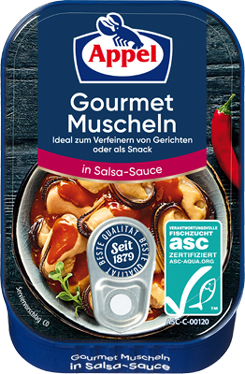 Appel Gourmet Muscheln in pikanter Salsa Kaufland.de