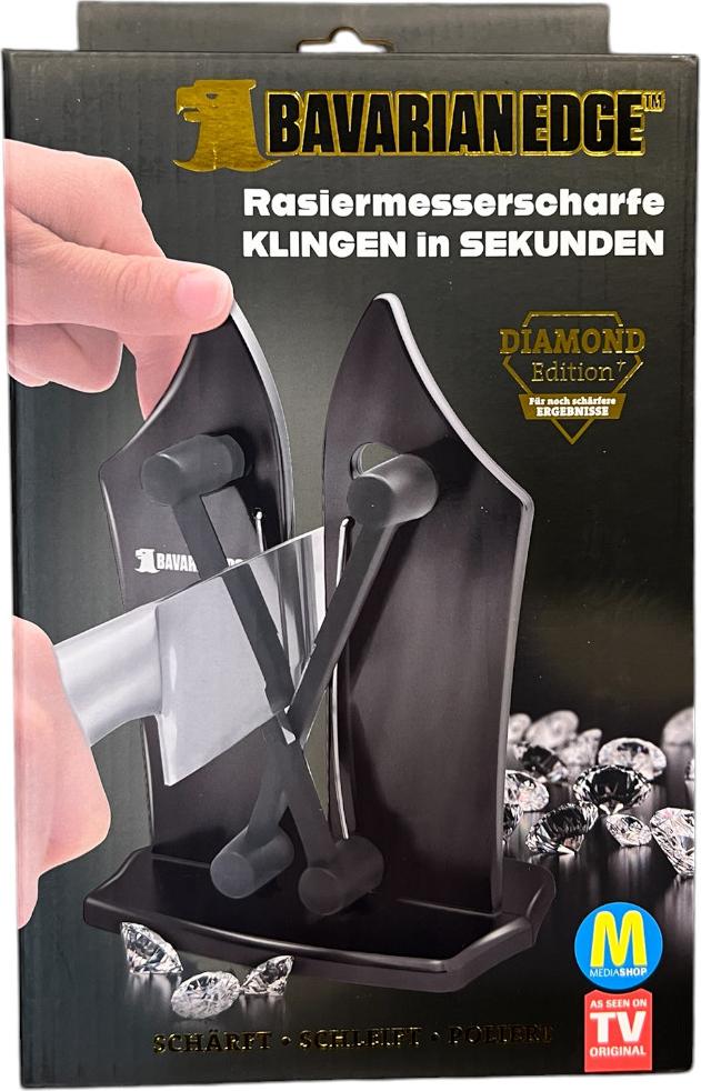 Doppelseitiger Diamant-Abzugsstab 50/40-20/14 – 100% Diamantkonzentration, Premium-Messerschärfer