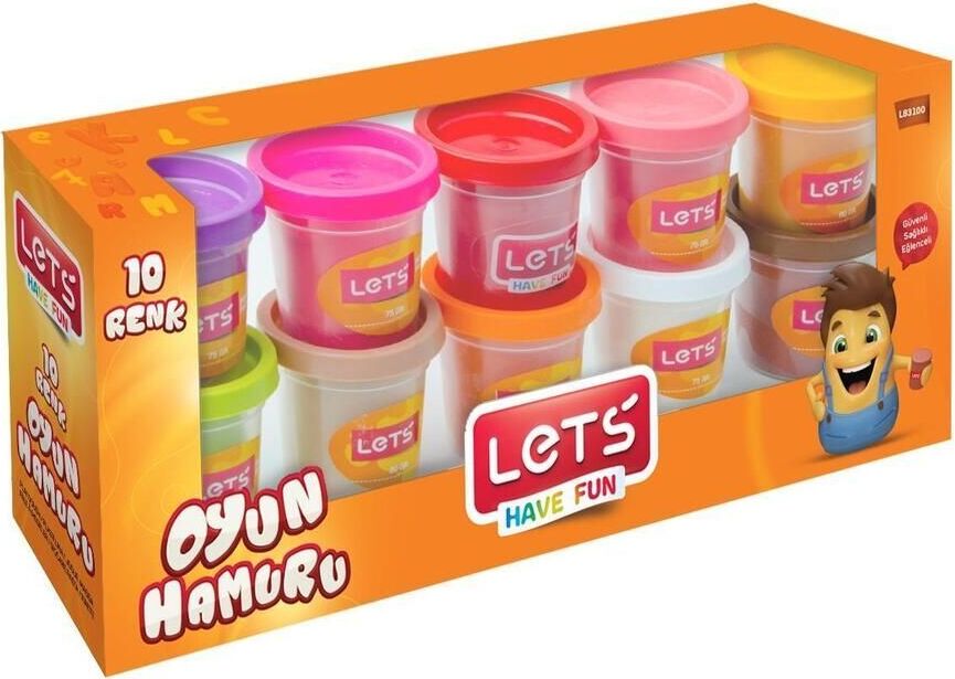 lets MNZ-Spielknete 10 Farben L-83100 767MNZ1546937