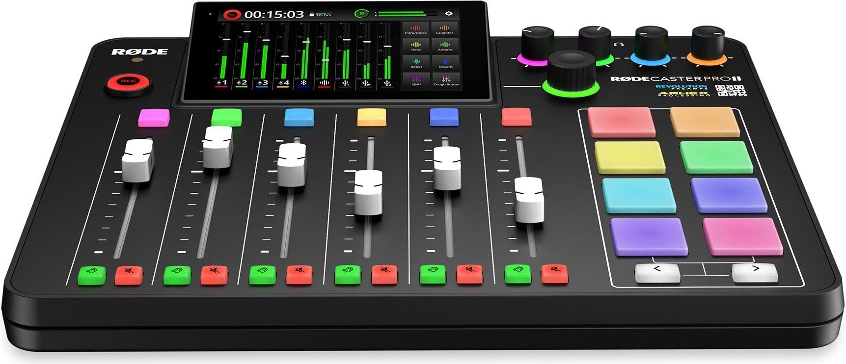 Windows Caster RØDE Caster Pro II, Černá, 37 tlačítka, Windows 10, Windows