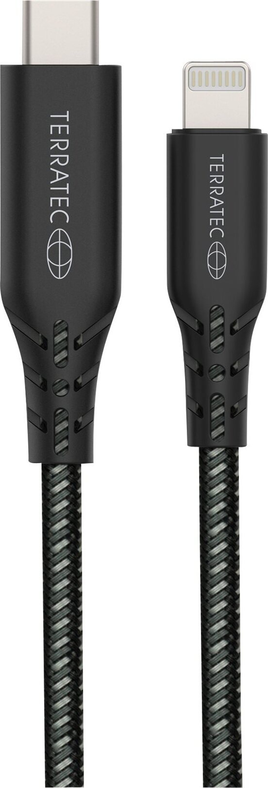 TerraTec CHARGE CL2 - Lightning kábel - USB-C samec na Lightning samec - 2 m - pre Apple iPad/iPhone/iPod (Lightning)