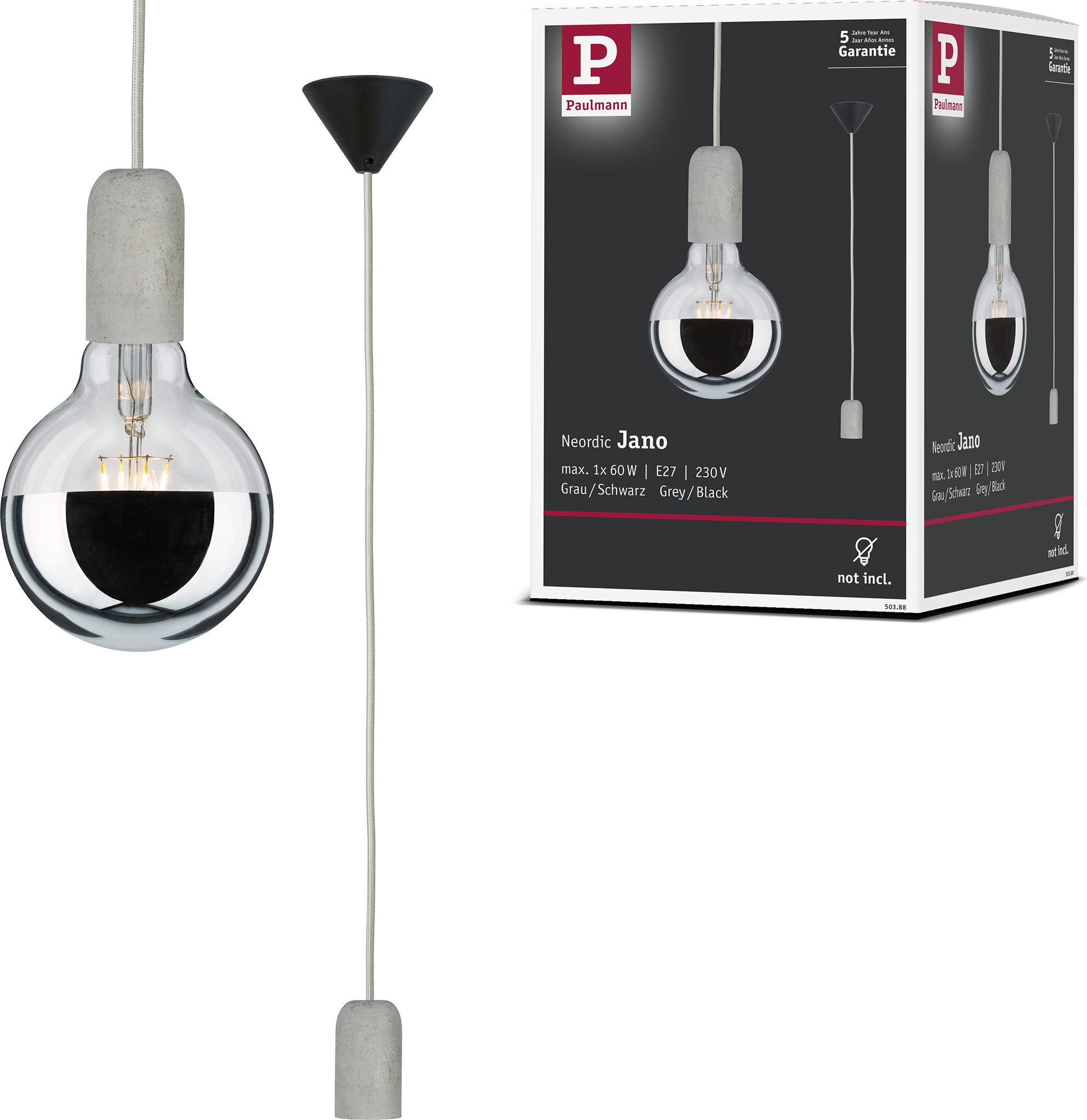 Paulmann Neordic Pendelleuchte Jano 50388