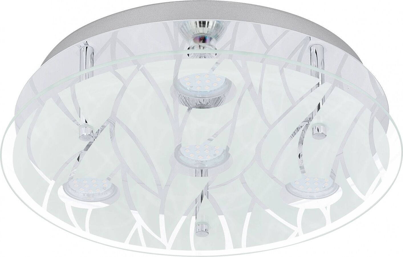 EGLO Farella, 4 Glühbirne(n), LED, GU10, 3000 K, 240 lm, IP20 13673
