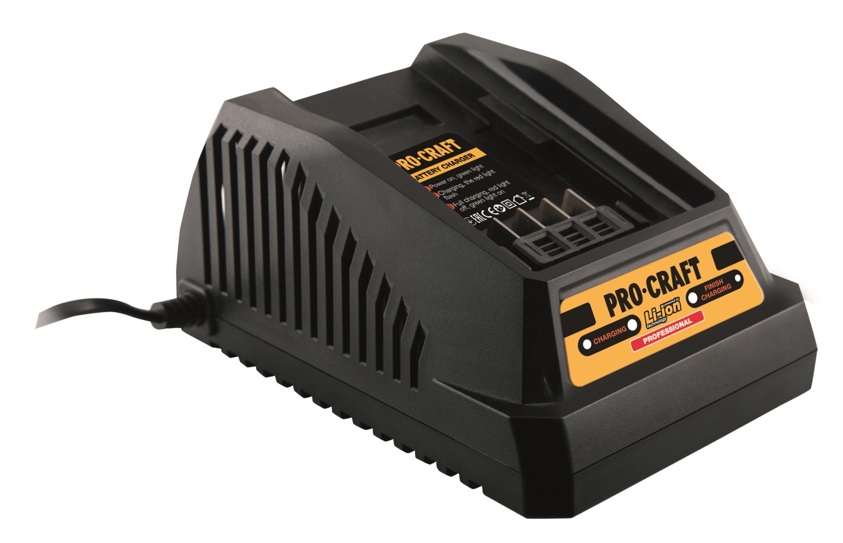 Ladegerät für 40V Li-Ionen-Akkus Procraft 40/1 40V Li-Ionen