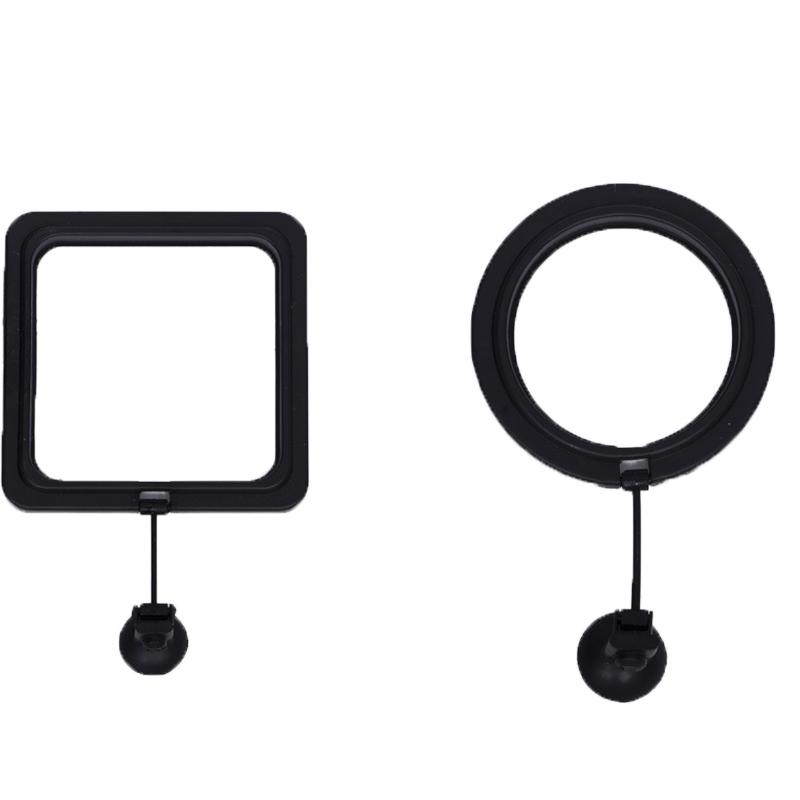 Heikoeco® Aquarium Aquariumzubehör Kleiner tropischer Fischfütterungsring Kleiner Goldfischfütterungsring Aquarium Aquariumfütterung (2 Stck.)