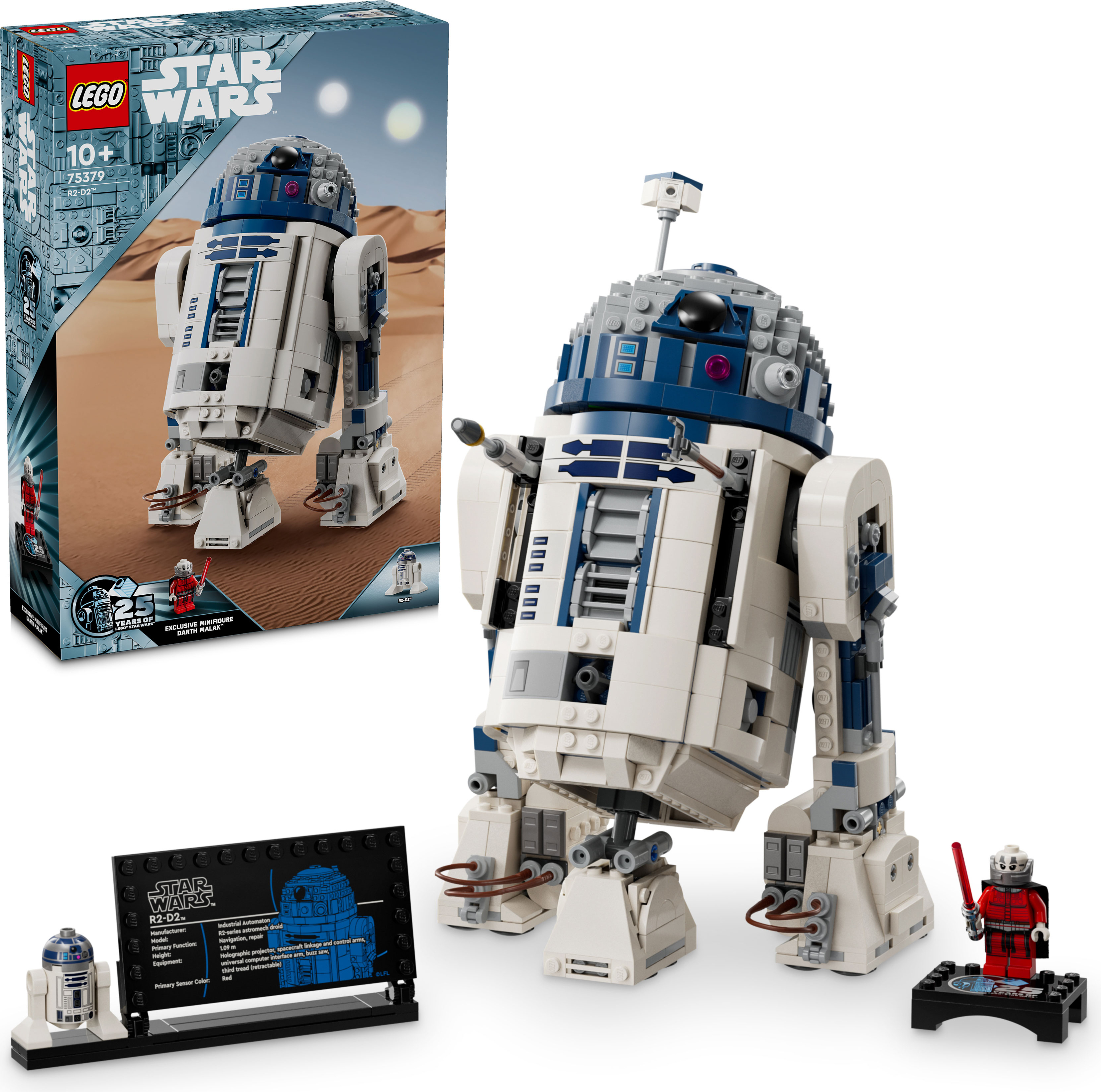 LEGO Star Wars R2-D2, Figurka do Zbudowania dla 10-latka,