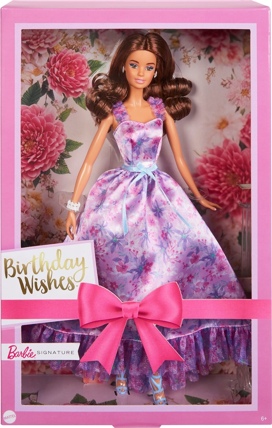 Mattel Puppe Barbie Signature Birthday Wishes Doll 6+ Yearbeschdigt HRM54
