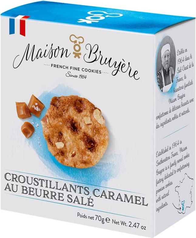 Maison Bruyere Mandelkrokant-Gebäck mit gesalzenem Butterkaramell