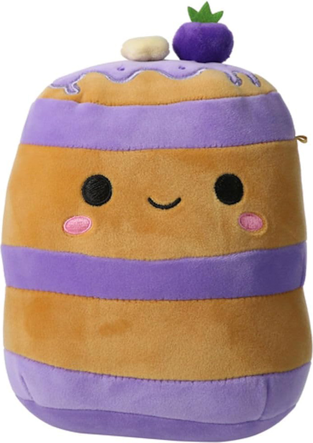 Pancake Plush Squishmallows 19 Cm, Paden The Blueberry Pancakes Pancake Squishmallow