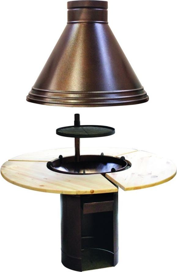Grillanlage und -Tisch für Grillkota