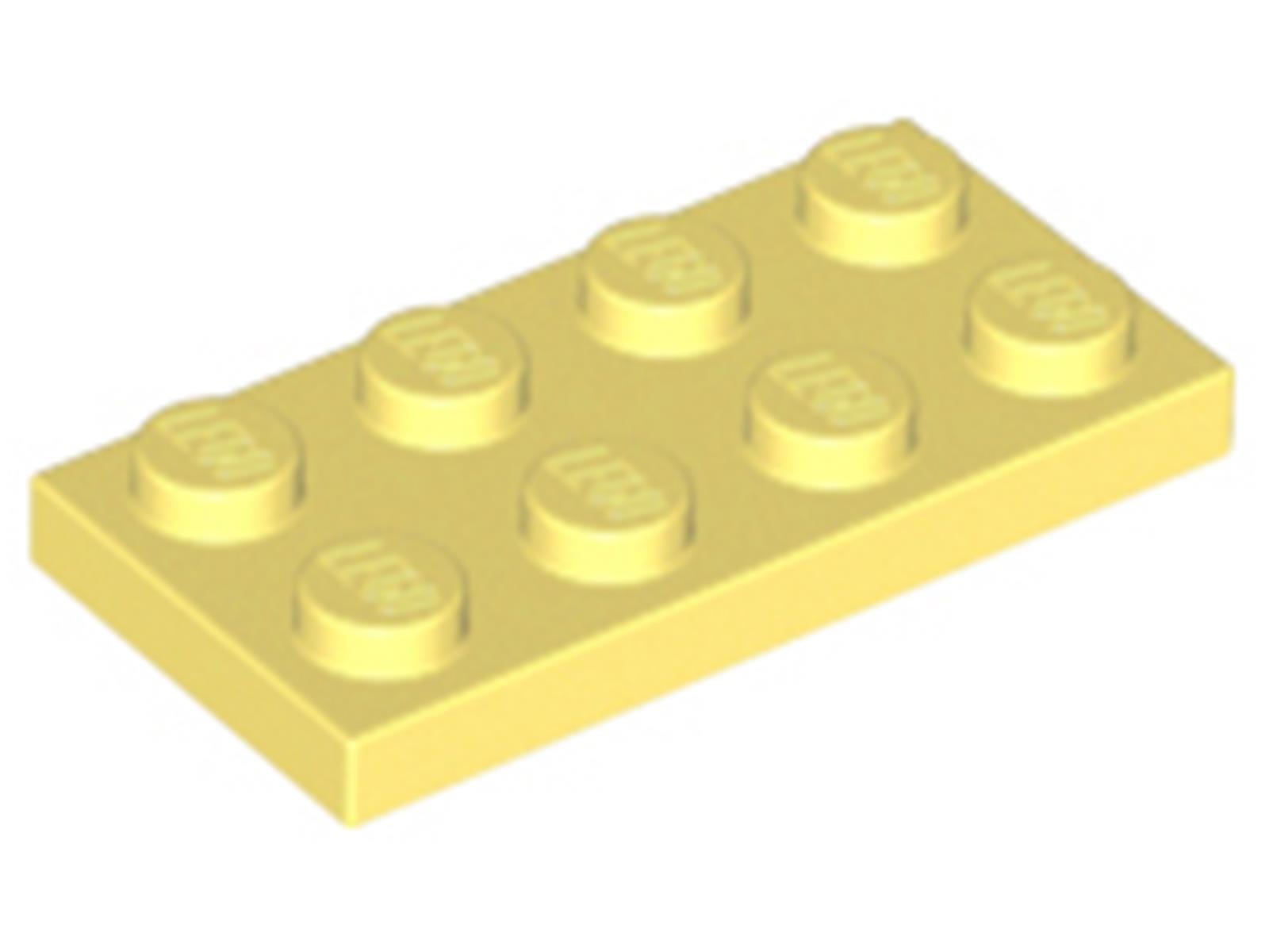 Lego® 1 ks 3020 Dosky Dosky 2x4 Časť Basic 1 Svetlá svetložltá