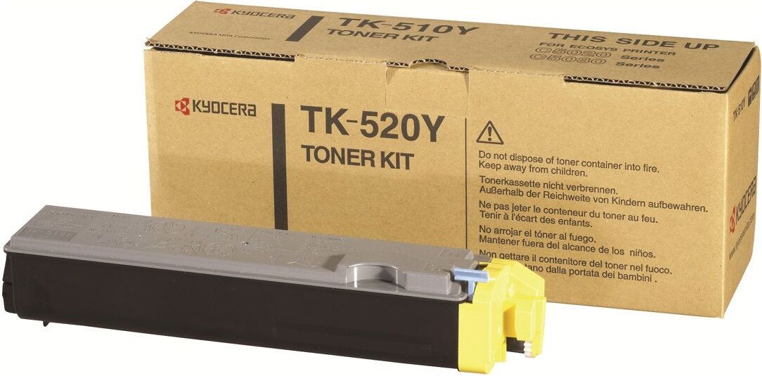 KYOCERA/MITA TK-520Y KYOCERA Toner für KYOCERA/mita FS-C5015N, gelb (TK-520Y)
