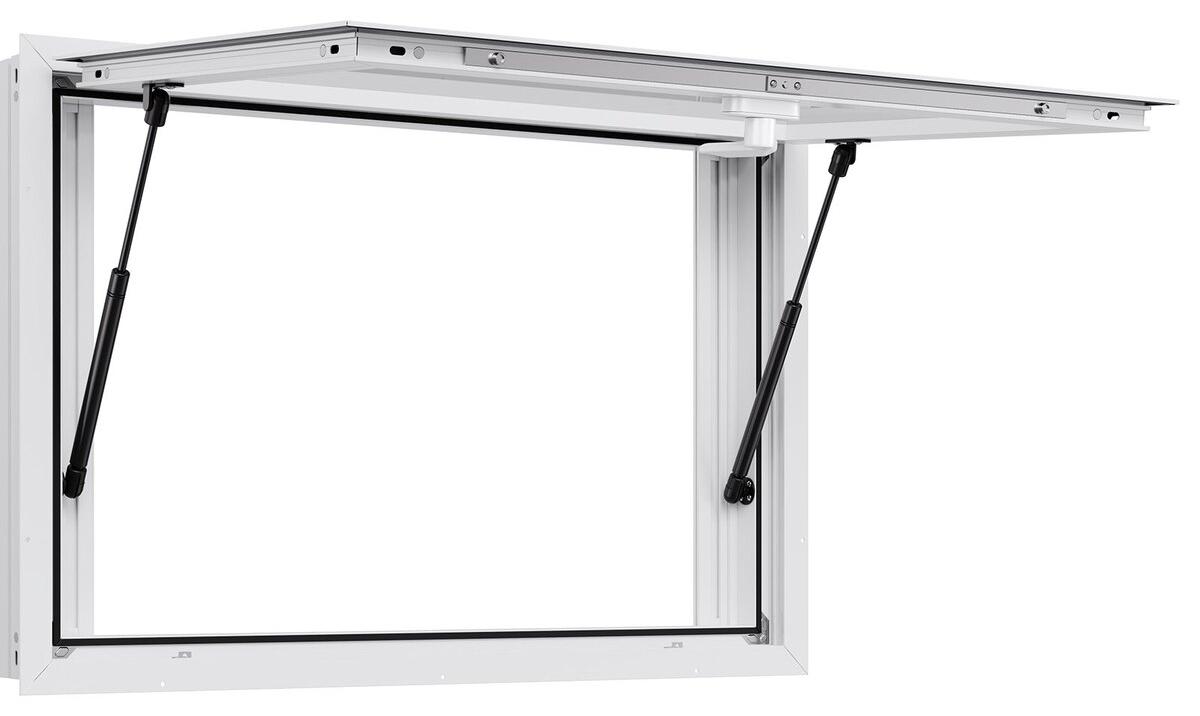 VEVOR 92 x 61 cm Markise für Imbisswagen mit Ausgabeschalter