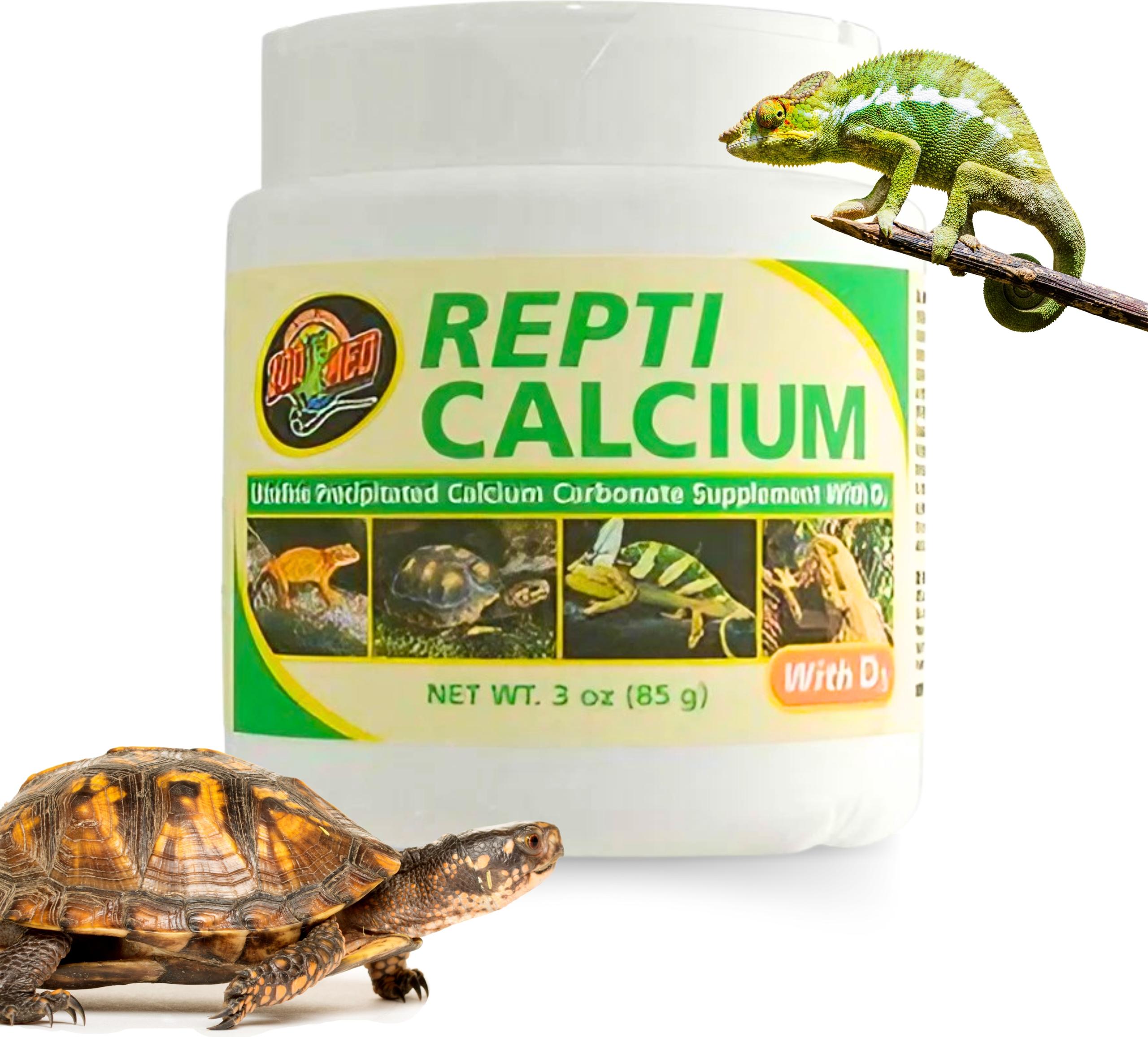Zoo Med Europe ZOOMED Repti Calcium 85g - Calcium für Reptilien und Amphibien mit D3